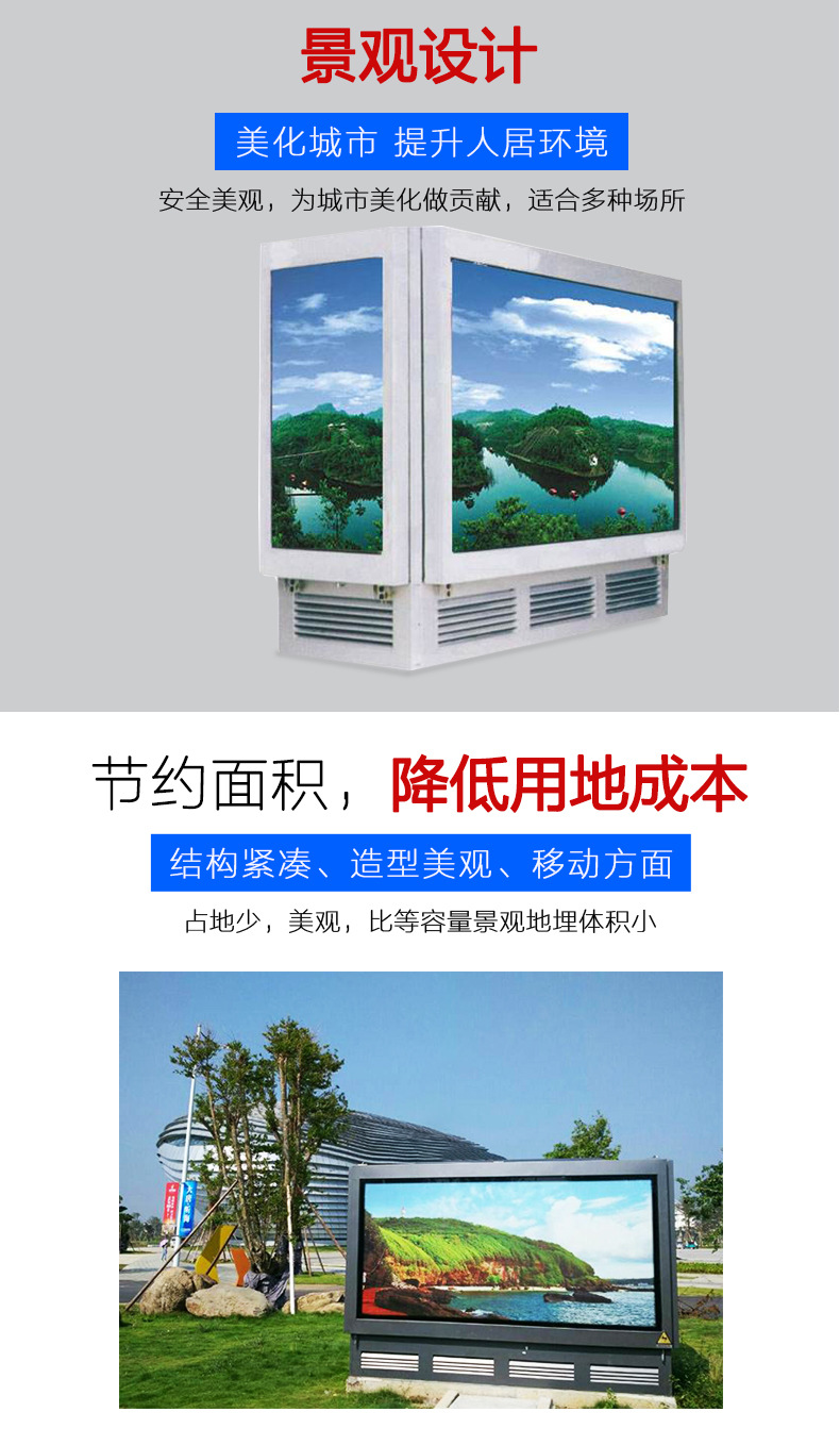 箱式变压器1000kva 地埋式箱变 户外景观变电站 成套定制-2025澳门原料1688大全示例图4